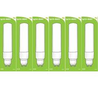 tp24 8602 Tube Lamp LED L1/GU10 3.5w Frosted (2898 & 2317 Replacement) *6 Pack* 3000K Warm White