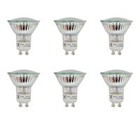 tp24 8710 LED 3.5W Clear Spot L1/GU10 Cap 3000K (2882 & 2880 Replacement) *6 Pack Bundle*