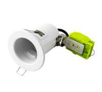 Tp24 Tp24-2950 'alaska' L1/gu10 Fixed Fire Rated Downlight Fitting (White)