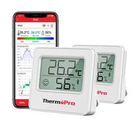 TP357 Room Thermometer Indoor Bluetooth Hygrometer Humidity Meter and Temperature Monitor with Smart App and Data