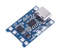 TP4056 5V 1A 18650 Lithium Battery Charger Module, Type-C USB, Dual Function