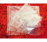 TP4U - 3.5'' x 4.5'' Grip Seal Bags Clear Plastic Polythene Resealable Reusable Pack of 2000 (2000)