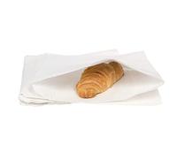 TP4U - 300 Bags 10'' x 10'' Multipurpose White Strung Premium Quality Sulphite Paper Bags - Ideal for Kitchen Food Sandwich Fruit Vegetable Sweets Cake Storage Bakery Grocery Shop - Various Quantities