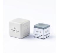 TP7500 | TP Chalk 7500 | TurningPoint Professional Billiard Pool Cue Chalk Gray