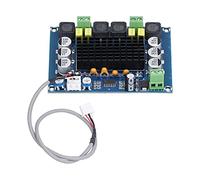 TPA3116D2 Dual Channel Stereo Amplifier Board, Digital Audio Power Amplifier, High Efficiency 90% Class D 2 x 120W with Heat Sink and Protection Circuit for Car, DIY Speaker, Home