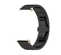 TPANSCF 18mm Metal Band Compatible With Watch GT5 Pro 42mm /GT5/4 41mm Replacement Bracelet Accessory(Black,18mm)