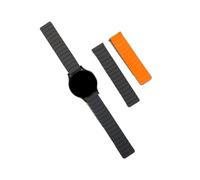 TPANSCF 20mm 22mm Silicone Band Compatible With WATCH GT5 4 Pro/GT5 4 46mm Strap Loop Bracelet(Grey Orange,1PCS 20MM)