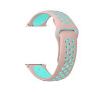 TPANSCF Silicone Watch Strap For Ultra 2 49MM Sports Band For Iwatch Series 10 9 8 7 6 SE 46mm 45MM 41MM 44MM 42MM Silicone Band(Pink teal color,42MM 44MM 45MM 49MM)