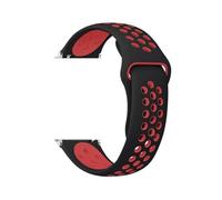 TPANSCF Silicone Watch Strap For Ultra 2 49MM Sports Band For Iwatch Series 10 9 8 7 6 SE 46mm 45MM 41MM 44MM 42MM Silicone Band(Black red,Series 10 42mm)