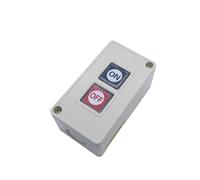 TPB-2 ON-OFF Push Button Switch Two Position Momentary/Reset With Protective Box Control Electrical Starter 3A 380VAC Controls Switches