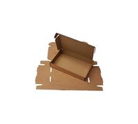 TPBK20 Postal Box 180x120x30mm 7.1x4.7x1.2" Trojan Brown Kraft Small Parcel Postal Packing Mailing Boxes Eco Friendly FSC Certified Biodegradable and Recyclable - Sold in Packs of 25