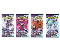 TPCI Pokemon Sword & Shield 6 Chill Reign Booster Pack (4 Pack) - Pokémon TCG SwSh6