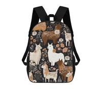 TPDHJK Laptop Backpack for Men Women Camel Herd Black Backpack for Travel Work Business Lightweight Pack Back