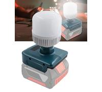 TPDL 12W Cordless LED Work Light for Bosch Professional 18V GBA Battery, Portable Flashlight Job Site Tool for BAT Battery,E27 Lamp Flood Light Spotlight for Repairing/Camping/Emergency