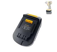 TPDL Adapter for Makita 18V Battery Convert for Dewalt Tool 18V Li-ion XR Series, Fit for Makita LXT-400 BL1850 BL1840 Battery (Adapter only, battery not included)