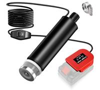 TPDL Battery Toil/Water Pump Sump Pump Compatible with Parkside 20V XTEAM Battery, 120W 12V Transfer Pump with 5m Cable, Portable Oil Suction Pump, Oil Gun, Submersible Pump for Gardena, Pool Garden