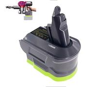 TPDL for Dyson V6 Battery Adapter, for Ryobi 18 Volt ONE+ Battery Convert for Dyson V6 Series SV03 SV04 SV09 DC62 DC59 Vacuum