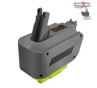 TPDL V10 Adapter for Ryobi 18V Battery, Convert to for Dyson V10 SV12 Battery Animal Absolute Handheld Vacuum Cleaner