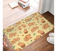 TPDODON Cute Giant Cavy Capybara Doormat Mat Anti-Slip Kitchen Bathroom Toilet Rug Carpet-16x24 inch