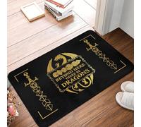 TPDODON Dnd Game Beyond Here There Be Dragons Door Floor Kitchen Bath Mat Anti-Slip Indoor Doormat Bedroom Balcony Entrance Carpet Rug-16x24 inch