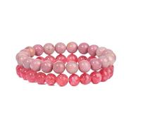 TPDRKOWJX Beads Bracelet，Red Agates Bracelets For Women Men Natural Moonstone Botswana Crazy Aventurine Tiger Eye Stone Bracelet Set Jewelry wanglan(19cm-No.10)