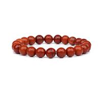 TPDRKOWJX Beads Bracelet，Red Agates Bracelets For Women Men Natural Moonstone Botswana Crazy Aventurine Tiger Eye Stone Bracelet Set Jewelry wanglan(21cm-1PC Red Stone)
