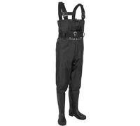TPDRKOWJX Fishing Waders, Waterproof Hip With Boots And Adjustable Waist Belt, Black, Multiple Sizes