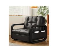 TPDRKOWJX Folding Chair，Sleeper Chair Bed Latex Cushion Single Sofa Dual-use Telescopic Foldable Sofa(Medium)(M)