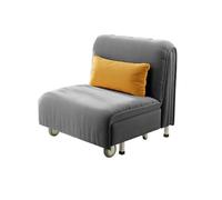 TPDRKOWJX Folding Chair，Sleeper Chair Bed Sofa, Upholstered Single with Wheel, Guest for Living Room Home Office Foldable Sofa(Gris,100cm)(Gris,80cm)