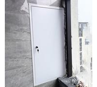 TPDRKOWJX Paintable Access Panel，Balcony Aluminum Plumbing Panel, Big Maintenance Service Shaft Door for Electricity Heating, Wall Hole Cover with Lock And Keys(WxH 600x800mm)(WxH 800x950mm)