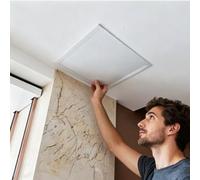 TPDRKOWJX Paintable Access Panel，White Panel for Ceiling, 4 6 8 10 12 14 16 18 20 22 24 In Recessed Wall Hole Cover Plate Mount, Electric Service Door(WxH 18x18in/46x46CM)(WxH 12x24in/30x61CM)