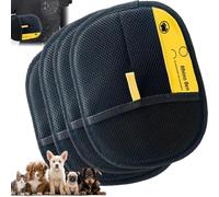 TPDRKOWJX Pet Hair Removal Glove, for Dogs, Rhino Ben Reusable Electrostatic Gloves Double-Sided Grooming (3pc)(4PC)