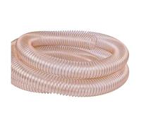 TPDRKOWJX Retractable Vacuum Hose，3.3ft Long PU Dust Collection Hose,Clear Puncture Resistant Debris Fume Hoses Reinforced With Steel Wire Helix(Dia-70mm (2.7 inch))(Dia 315mm (12.4 inch))