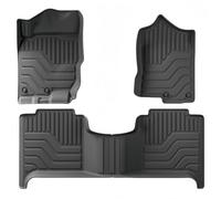 TPE Car Floor Mats for Nissan Titan 2017-2024 (LHD), Non-Slip All Weather Floor Liners Waterproof Car Mats Anti-Wear for Cars Accessories