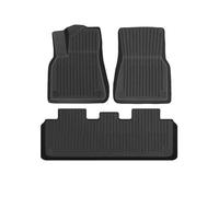 TPE Car Floor Mats For Tesla For Model Y For Juniper 2025 2026 All-Weather Double Layered Carpets Trunk Pad Back Seat decorate(Type B)