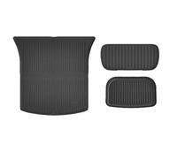 TPE Car Floor Mats For Tesla For Model Y For Juniper 2025 2026 All-Weather Double Layered Carpets Trunk Pad Back Seat decorate(Type H)