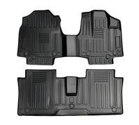 TPE Car Mats Floor for Suzuki Spacia MK54S/MK94S 2023-2024 RHD | Waterproof Floor Mat Set Anti-Slip Scratch & Wear Resistant All Weather Car Interior Protection Black