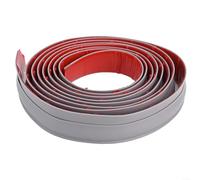 TPE Carpet Edge Strip 3 Meters for Safe and Smooth For Floor Transitions in Any Space (Grey 3 meters)