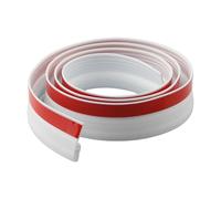 TPE Door Boom Dark Seali 100cm Soundproof Rubber Strip for Windproof Plus Air Baffle Brown ey Strip White(Brown)