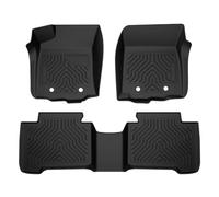 TPE Floor Mats Compatible With Tacoma Double 2016 2017 2018 2019 2020 2021 2022 2023 Not For Manual Transmission Not For Vehicles With Flooring