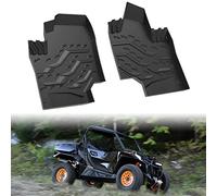 TPE Floor Mats for Can-Am Commander/Maverick Trail Sport, LDETXY Front Row Floor Liners All Weather Protection Slush Mats for Can Am Commander/Maverick Trail Sport 2021 Accessories