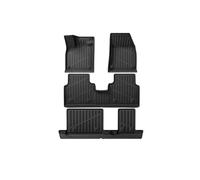 TPE Floor Mats For Q5 E-tron 2022-2025 5/7 Seats Cargo Liner All Weather Anti-Slip Waterproof Rear Trunk Pad Accessories Anti-Slip Floor Mat Carpet(BLACK 1,7 seats)