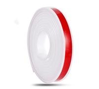 TPE Rubber Furniture Edge， U Shape Edge Banding Self Adhesive TPE 5M Multicolor Multiple Sizes(White,12mm)
