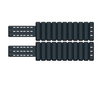 TPE Weighted Wrist Straps Hands Feet Universal Gravitation Bands Yoga Running Fitness Training 7-Level Adjustment 2lb 3lb(Black 2pounds)