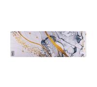 Tpe Yoga Mat- Marble Body Sculpture Large Suede Tpe Yoga/exercise Mat.