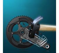 TPH Film Bicycle Crank Anticollision Stickers Set for SRAM Red and Series Including DA R9100 and UT R8000 FC6800 (A)