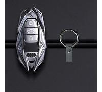 TPHJRM Zinc alloy Car Key Case Cover Key Shell,Fit For Audi A1 A3 A4 A5 A6 A7 A8 Q3 Q5 Q7 2009 2010 2011 2012 2013 2014 2015
