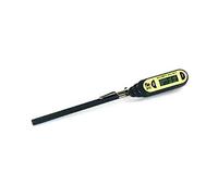 TPI 312C Auto Calibrated Water Resistant Pocket Digital Thermometer with Penetration Tip, 5" Stem, -50°C to 150°C, -58°F to 300°F, ±1°C Accuracy