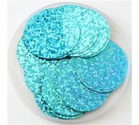 TPIONEER Sequins 30mm 40mm 50mm Sequins For Craft Large Round Sequins Paillette Lentejuelas With1 Side Hole DIY Manual Sewing