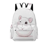 TPISLI 11.6 Inch Laptop School Bag Students Guinea Pig Bookbag Boys Girls Primary Secondary School Years 5-9, Fashion Style Cute Dutch Pig Daypack for Outdoor Use Birthday Gift